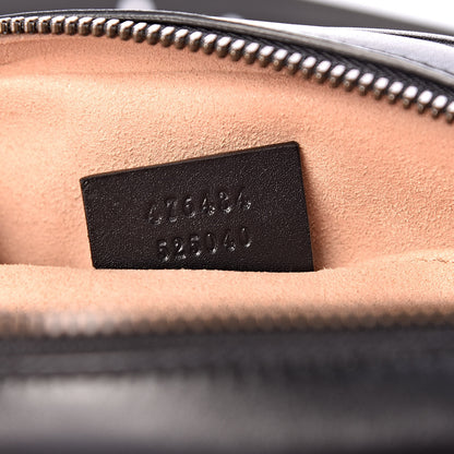 Gucci Calfskin Matelasse GG Marmont Belt Bag 95 38 Black 7 of 13