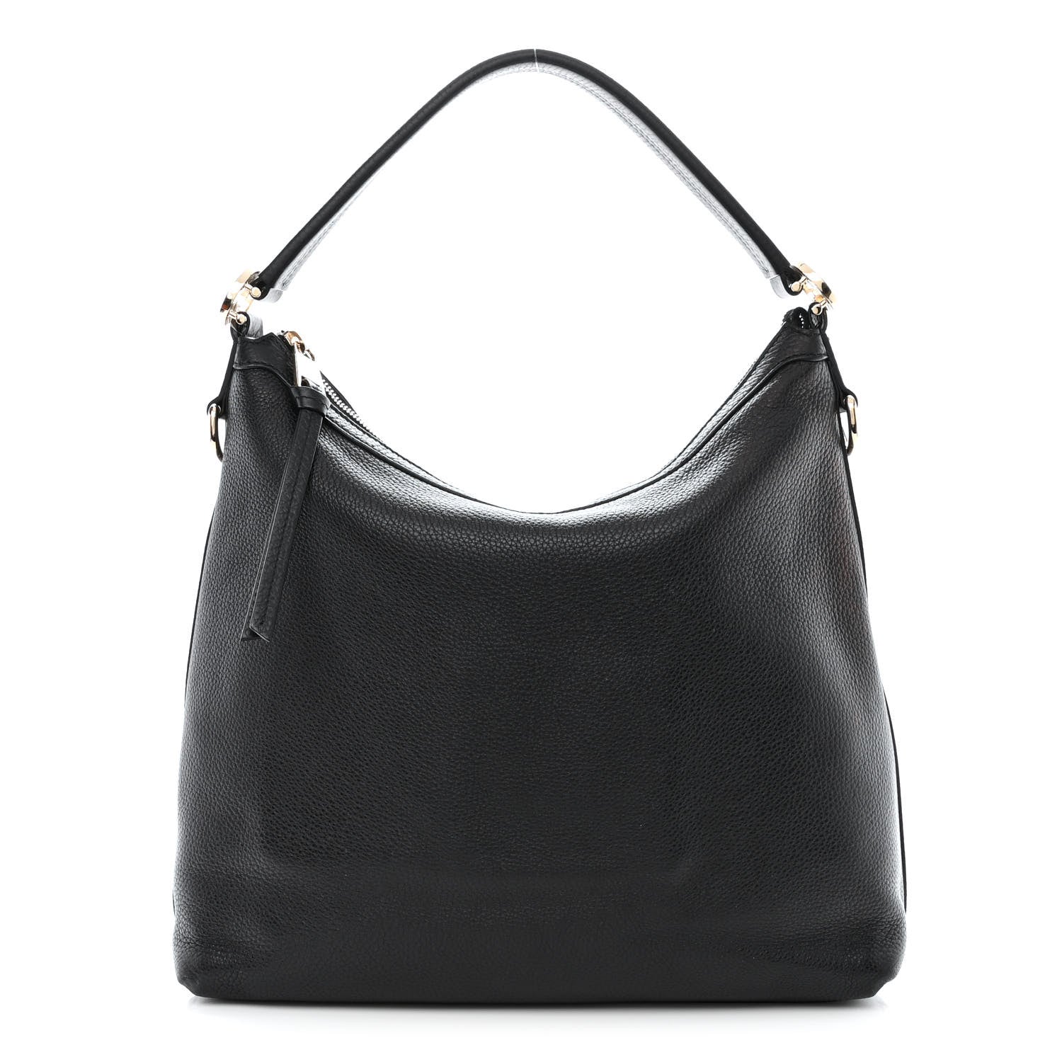Gucci Pebbled Calfskin Small Miss GG Hobo Black 1 of 10