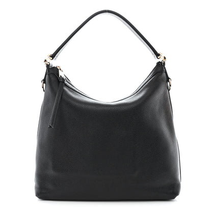 Gucci Pebbled Calfskin Small Miss GG Hobo Black 1 of 10