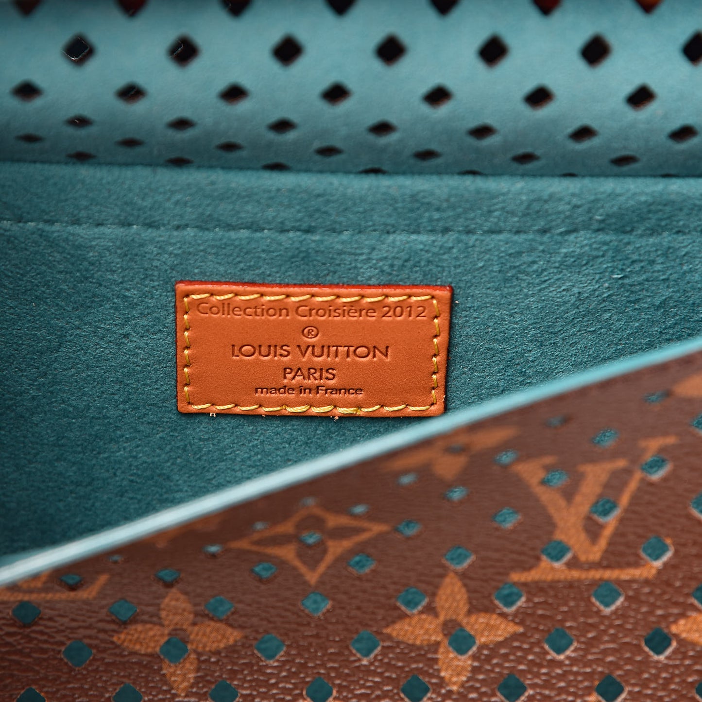Monogram SC Flore Saumur Teal