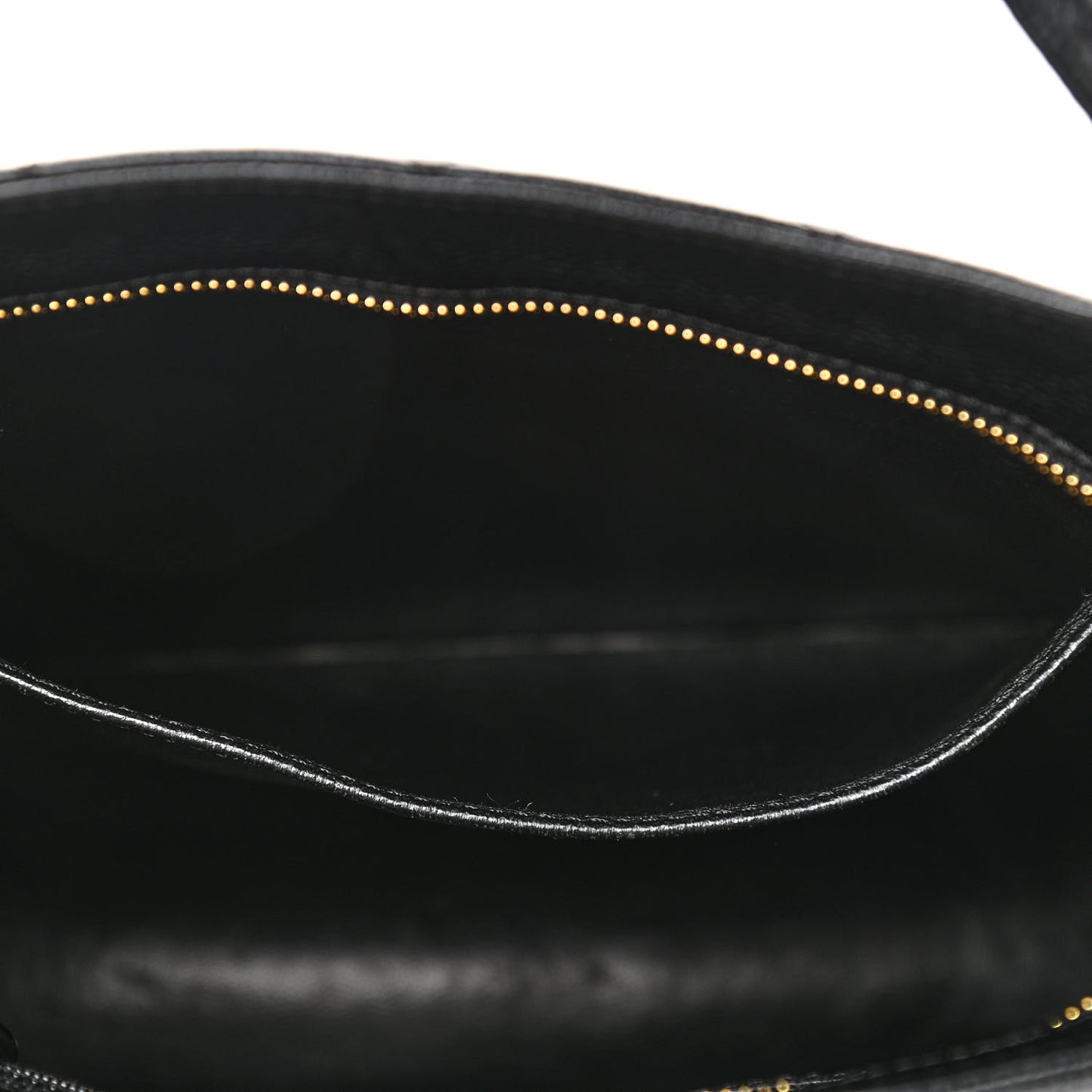 Caviar Quilted Medallion Tote Black