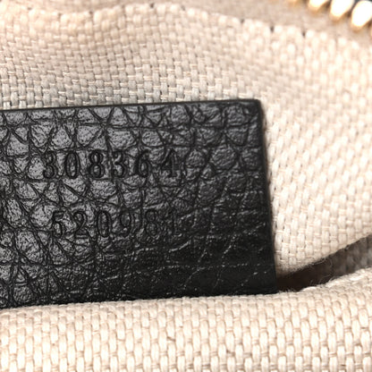 Gucci Pebbled Calfskin Small Soho Disco Bag Black 7 of 11