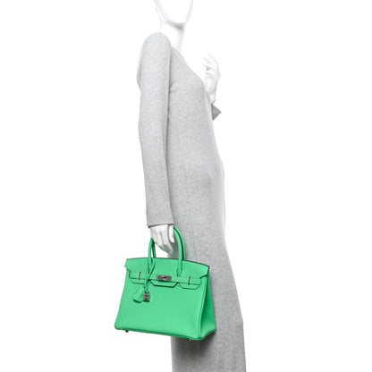 Hermes Togo Birkin 30 Vert Comics 2 of 11
