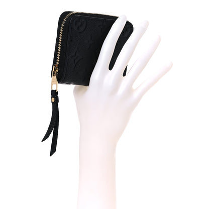 Louis Vuitton Empreinte Zippy Coin Purse Black 2 of 7