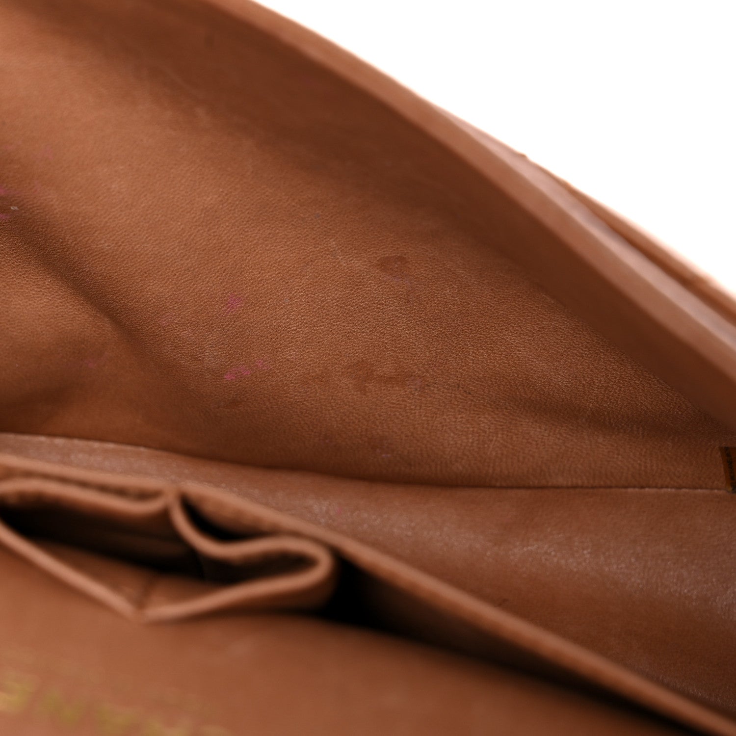 Chanel Lambskin Quilted Medium Double Flap Brown 16 of 46