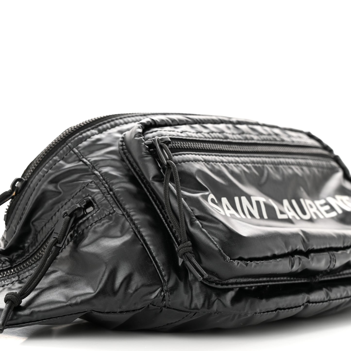 Nylon Logo Nuxx Body Belt Bag Black