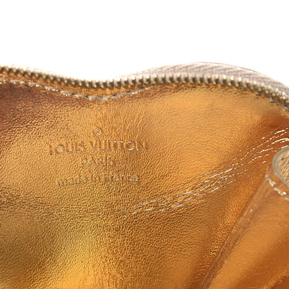 Louis Vuitton Monogram Miroir Heart Coin Purse Gold 6 of 7