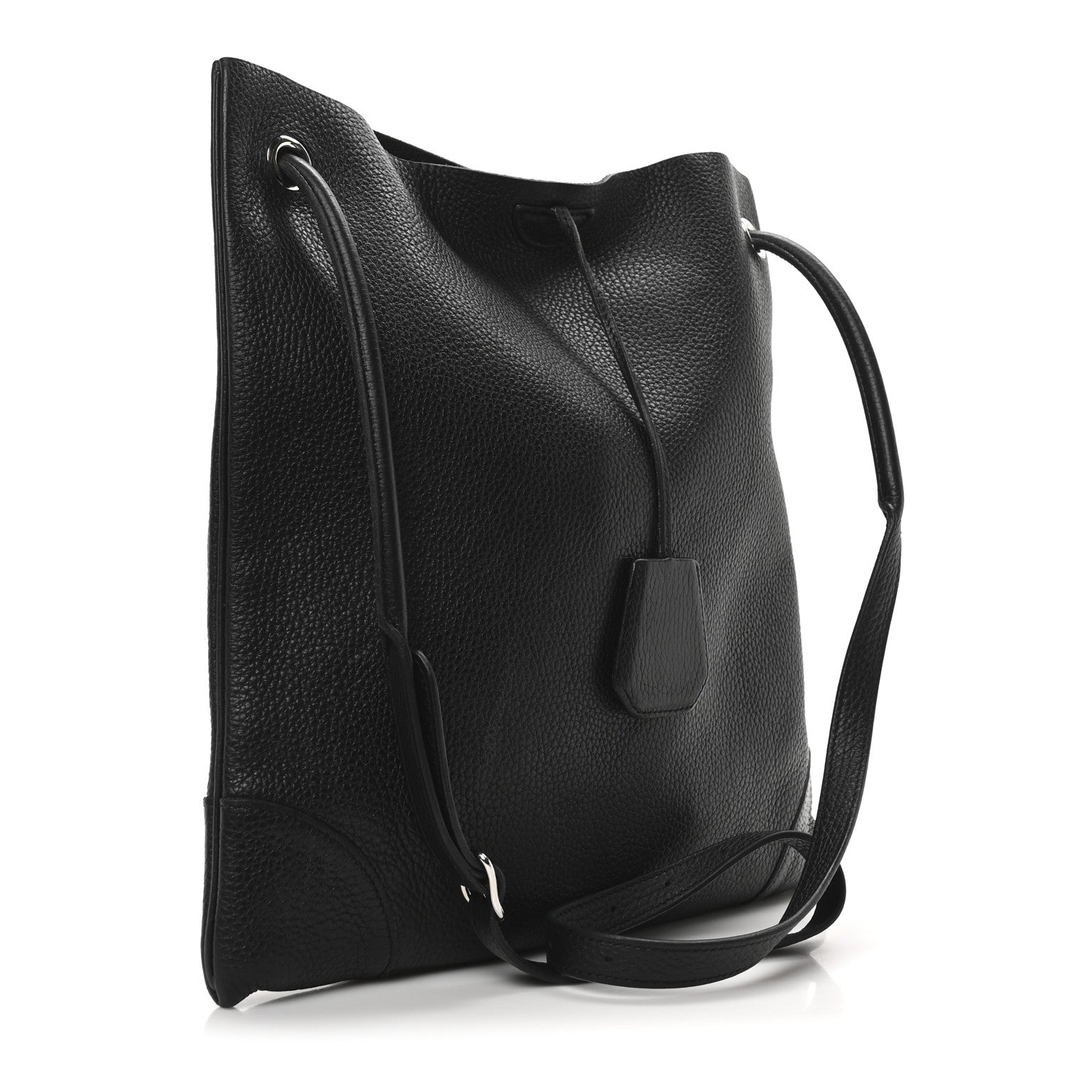 Hermes Taurillon Clemence Silkycity 33 Black 3 of 9