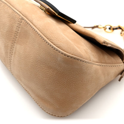 Fendi Vitello Savana Mini Mama Baguette Caramello Tartaruga Natural 10 of 10