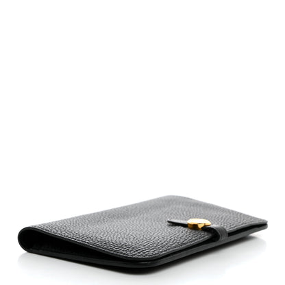 Hermes Togo Dogon Duo Wallet Black 5 of 9