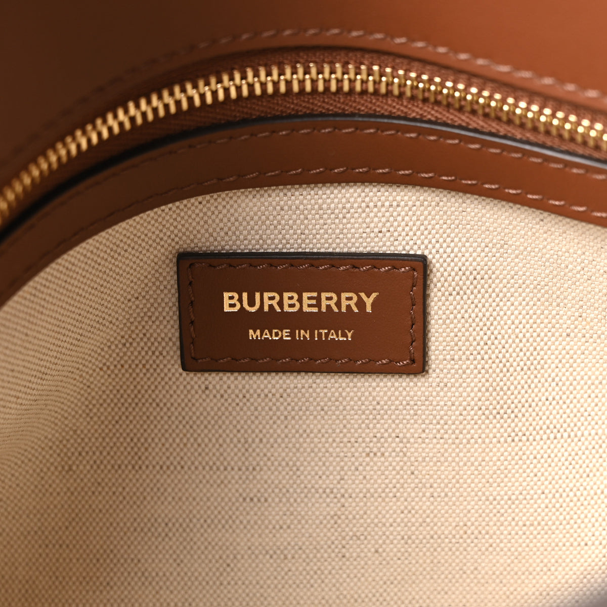 Burberry Coated Canvas Calfskin Vintage Check Note Crossbody Bag Antique Yellow 6 of 10