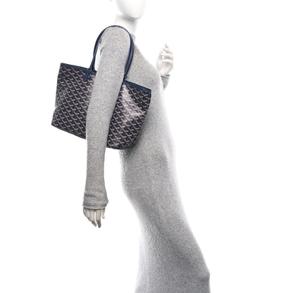 Goyard Goyardine Artois PM Navy 2 of 10