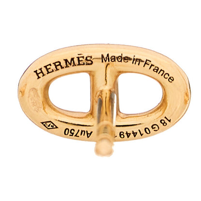 Hermes 18K Rose Gold TPM Farandole Stud Earrings 4 of 4