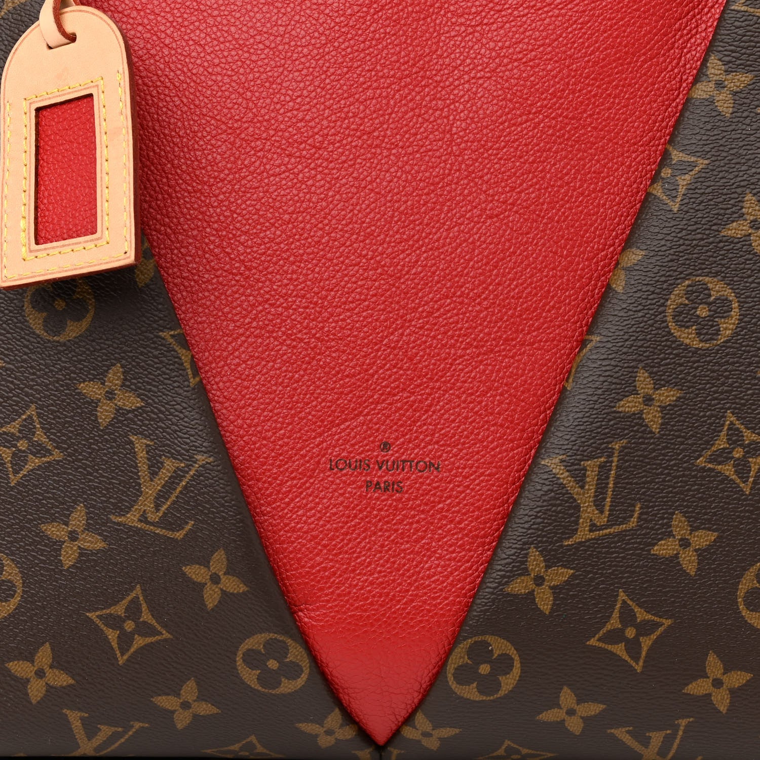 Louis Vuitton Monogram V Tote MM Cherry 8 of 14