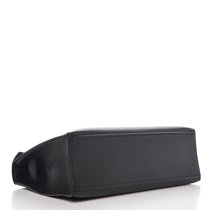 Hermes Swift Kelly Pochette Clutch Black 5 of 28