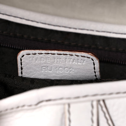 Christian Dior Calfskin Saddle Bag White 6 of 27