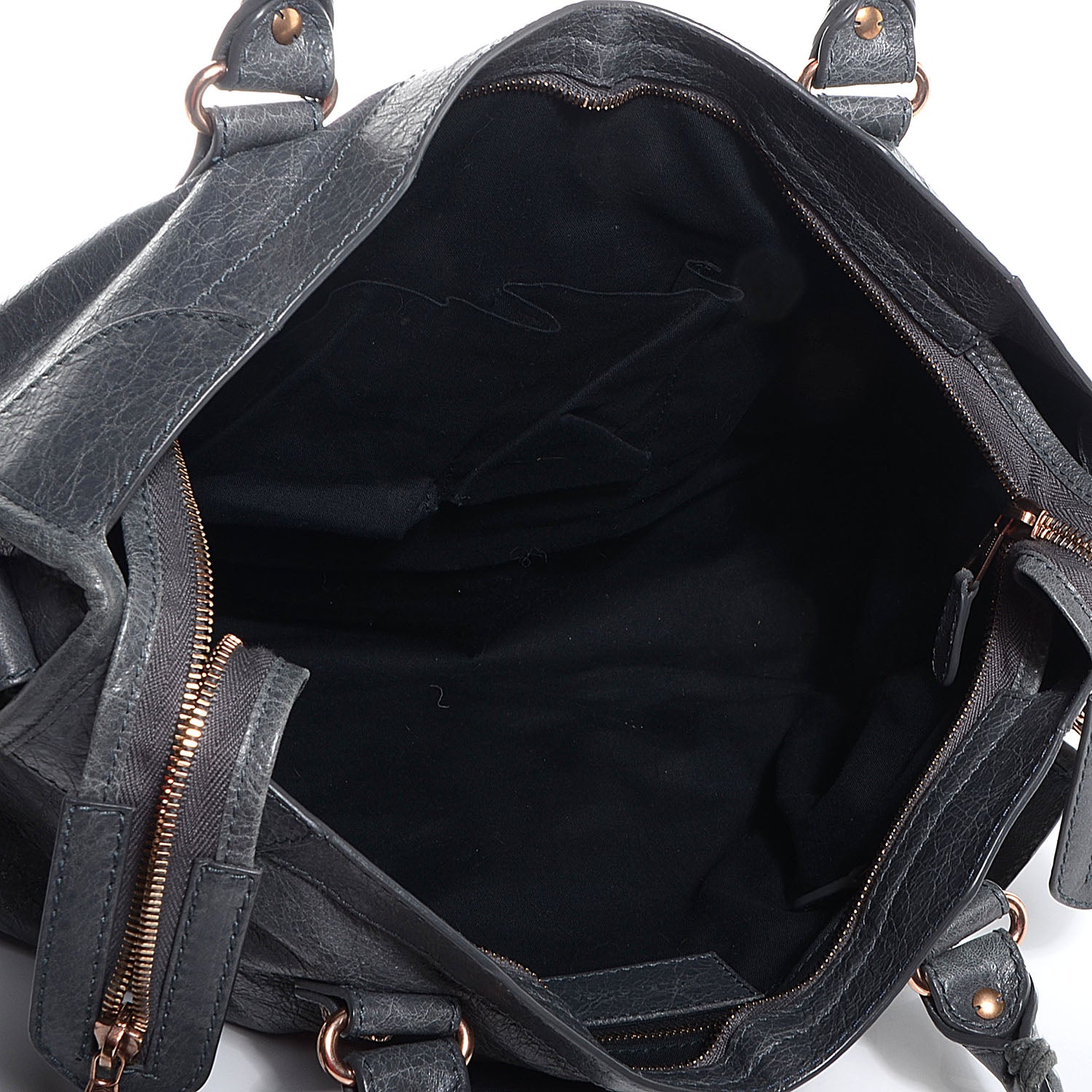 Balenciaga Agneau Giant 12 Rose Gold Hardware City Gris Tarmac 5 of 11