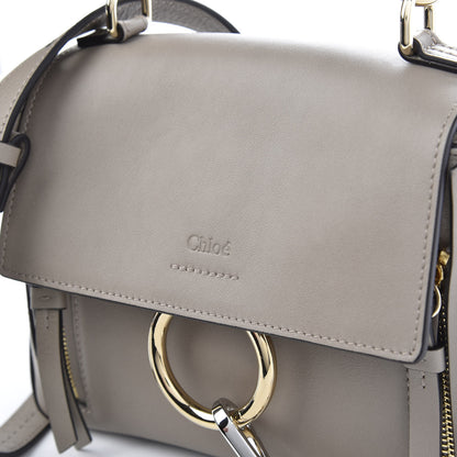 Chloe Calfskin Mini Faye Day Shoulder Bag Motty Grey 17 of 17