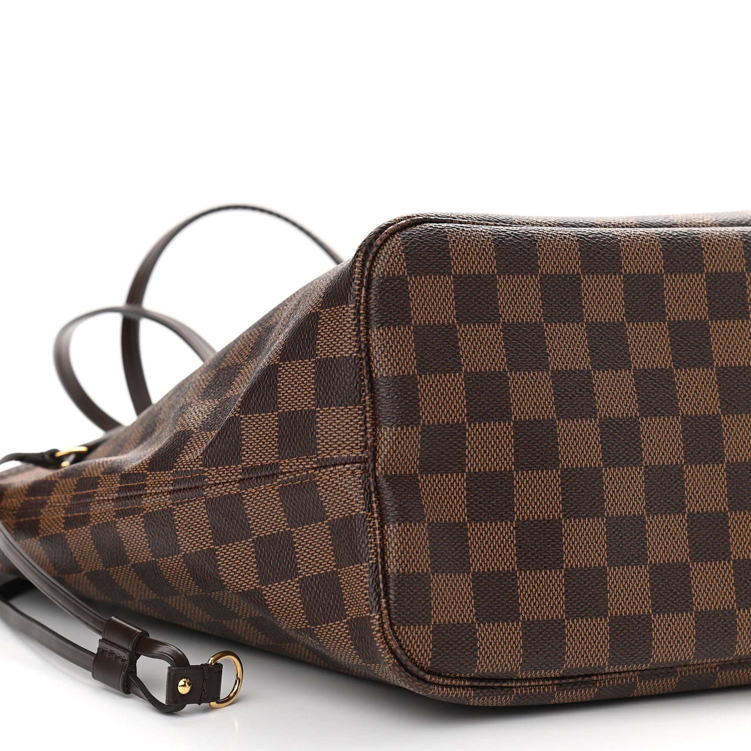Louis Vuitton Damier Ebene Neo Neverfull MM Rose Ballerine 8 of 9