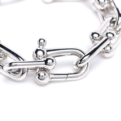 Tiffany Sterling Silver Large HardWear Link Bracelet 4 of 5