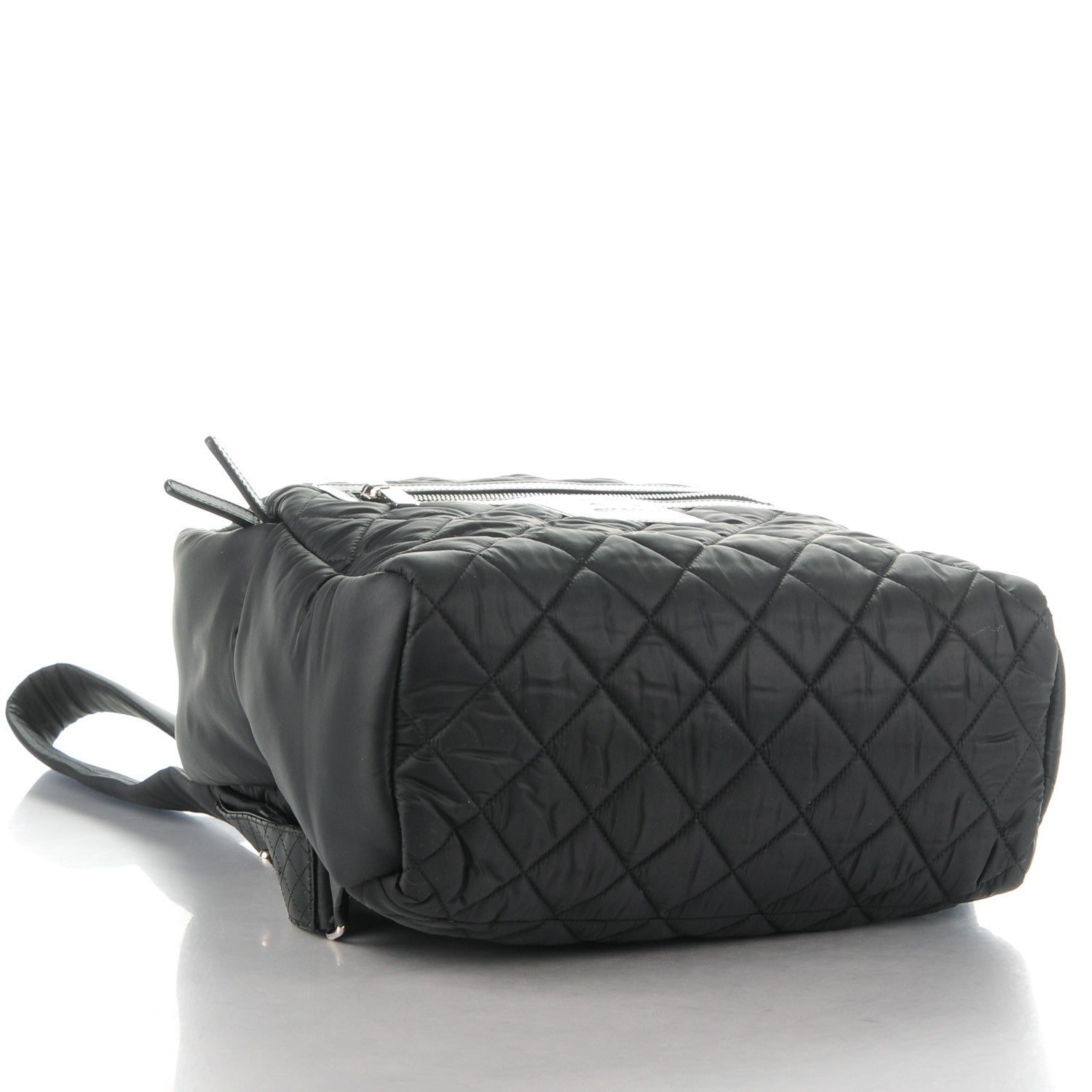 Chanel Nylon Quilted Coco Cocoon Backpack Black 4 of 7
