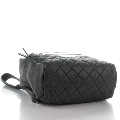 Chanel Nylon Quilted Coco Cocoon Backpack Black 4 of 7