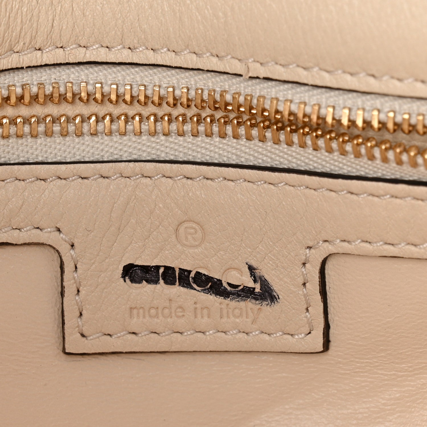 Gucci Roxy Calfskin Blondie Chain Shoulder Flap Bag Mystic White 6 of 10