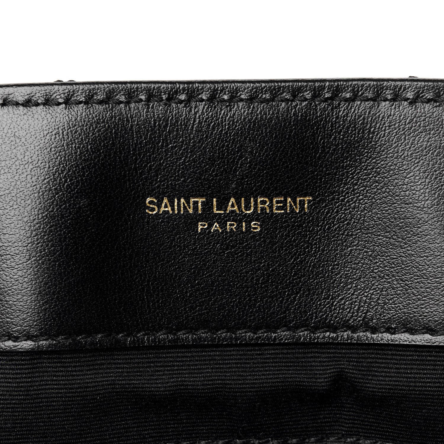 Saint Laurent Calfskin Y Quilted Monogram Large Loulou Chain Satchel Black 6 of 11