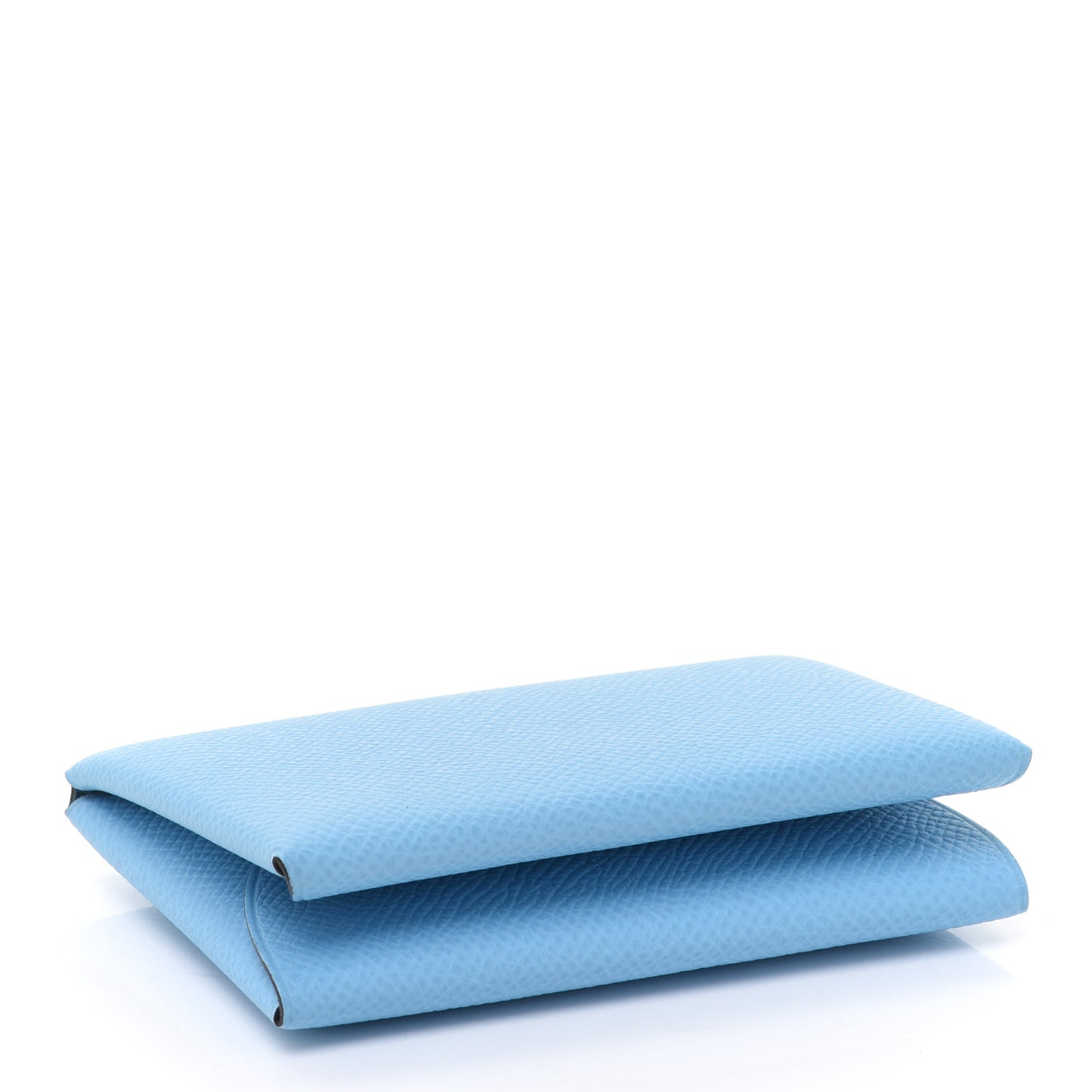 Epsom Calvi Duo Card Case Celeste