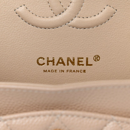 Chanel Caviar Quilted Small Double Flap Beige 6 of 10