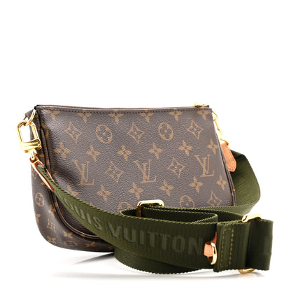 Louis Vuitton Monogram Multi Pochette Accessories Large Pochette Kaki 3 of 11