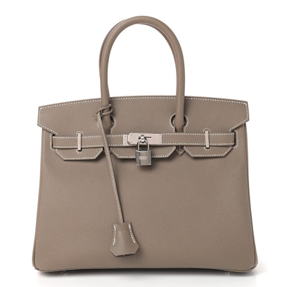 Hermes Epsom Birkin 30 Etoupe 1 of 10