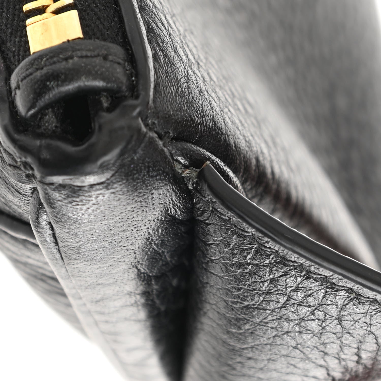 Prada Vitello Daino Small Belt Bag Black 11 of 11