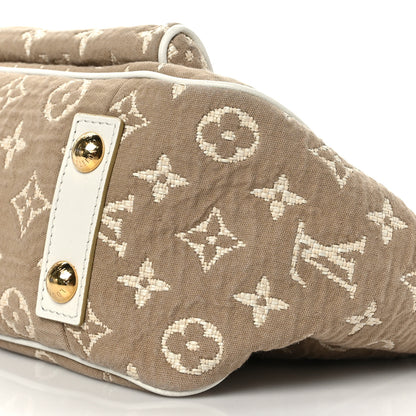 Louis Vuitton Monogram Sabbia Cabas MM White 8 of 8