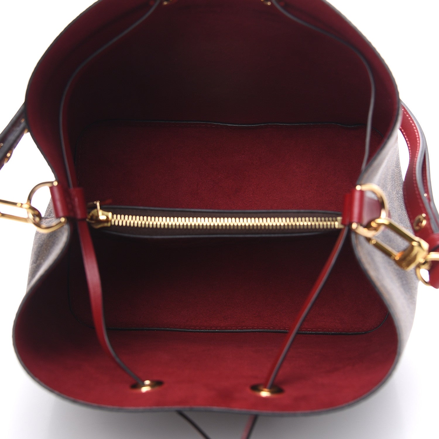 Louis Vuitton Damier Ebene Neonoe MM Cherry Berry 5 of 9