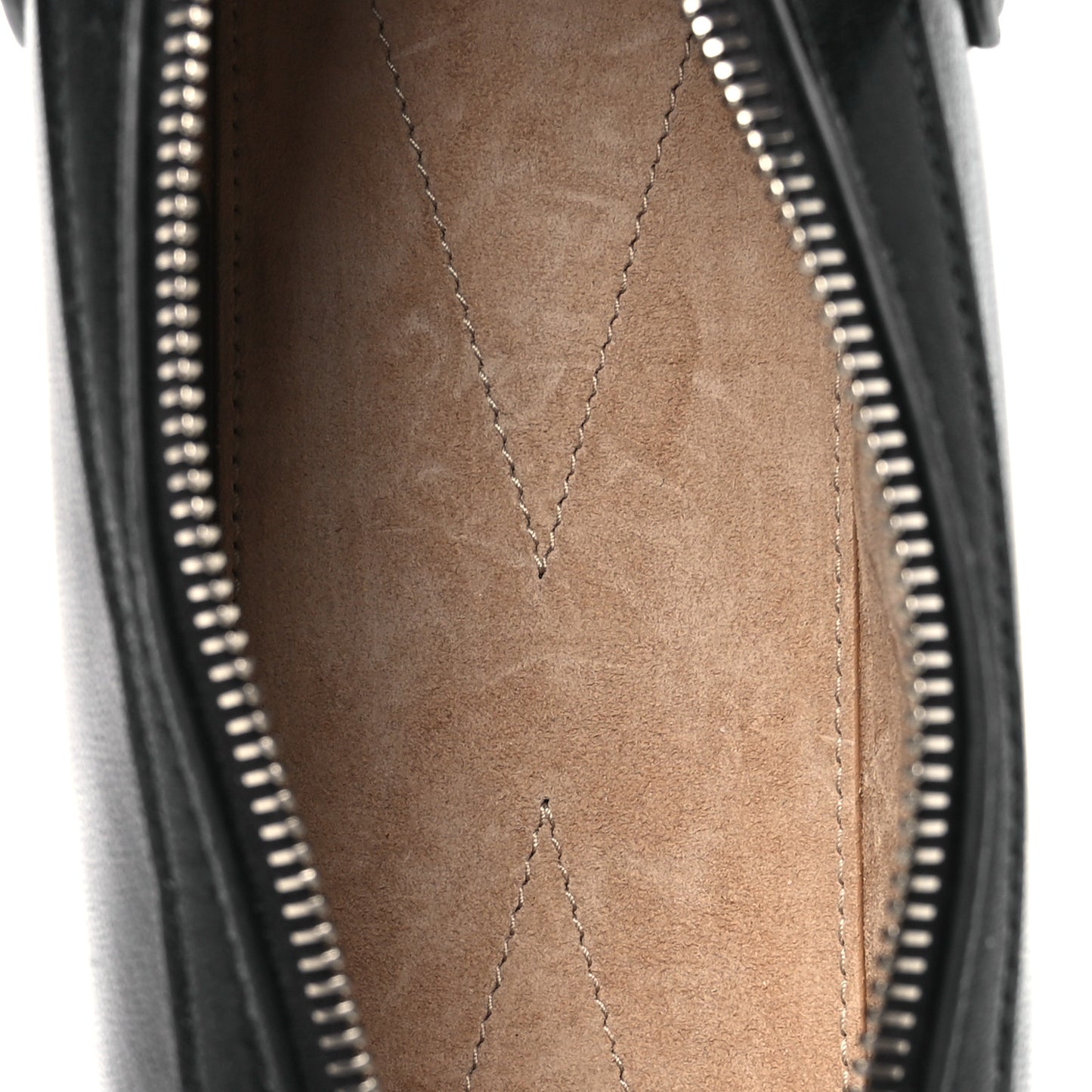 Shiny Goatskin Small Le Teckel Bag Black Black