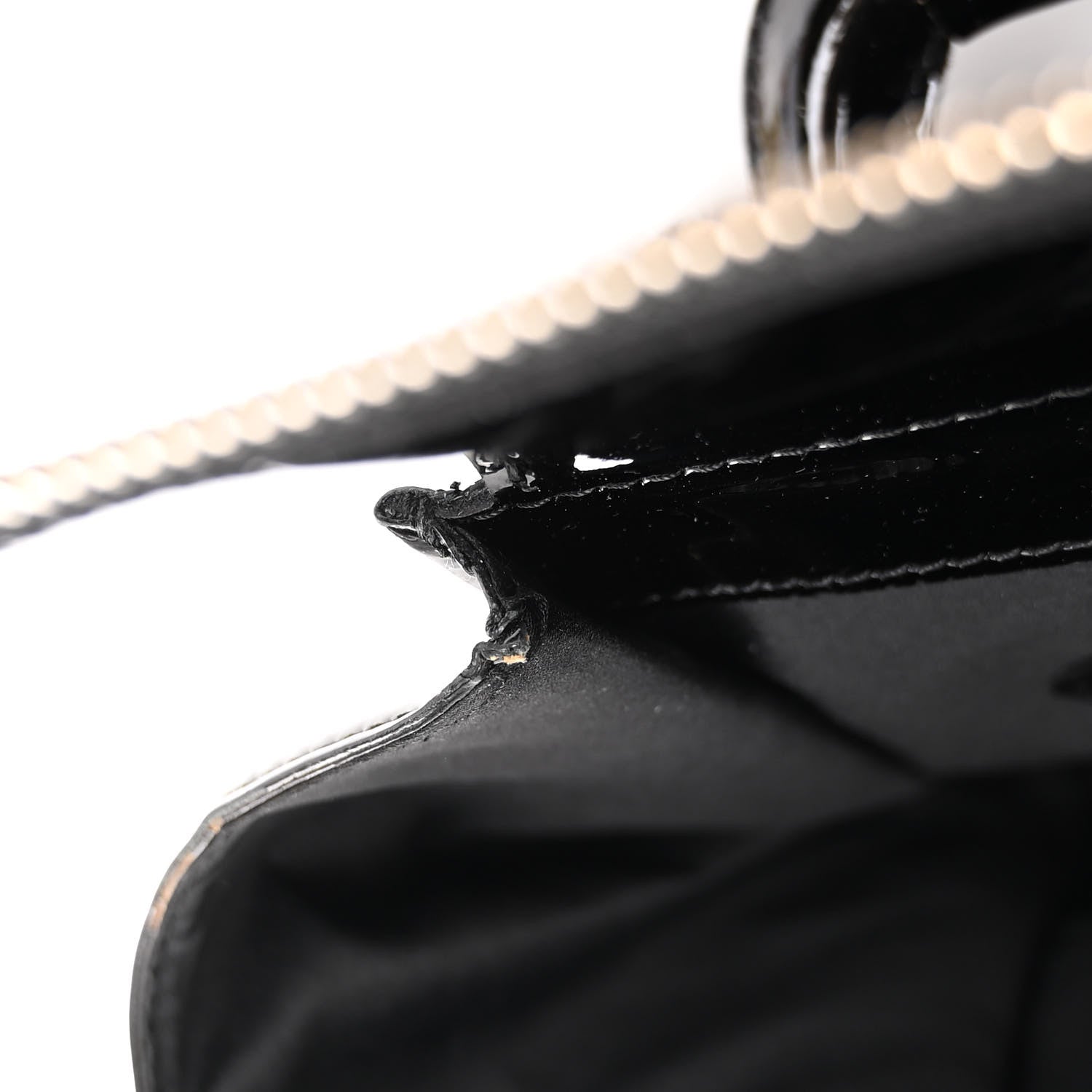 Burberry Patent Quilted Large Manor Tote Black 11 of 14