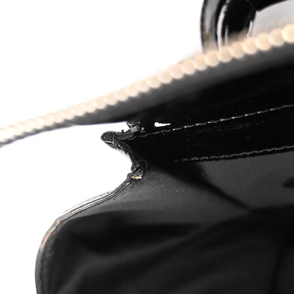 Burberry Patent Quilted Large Manor Tote Black 11 of 14