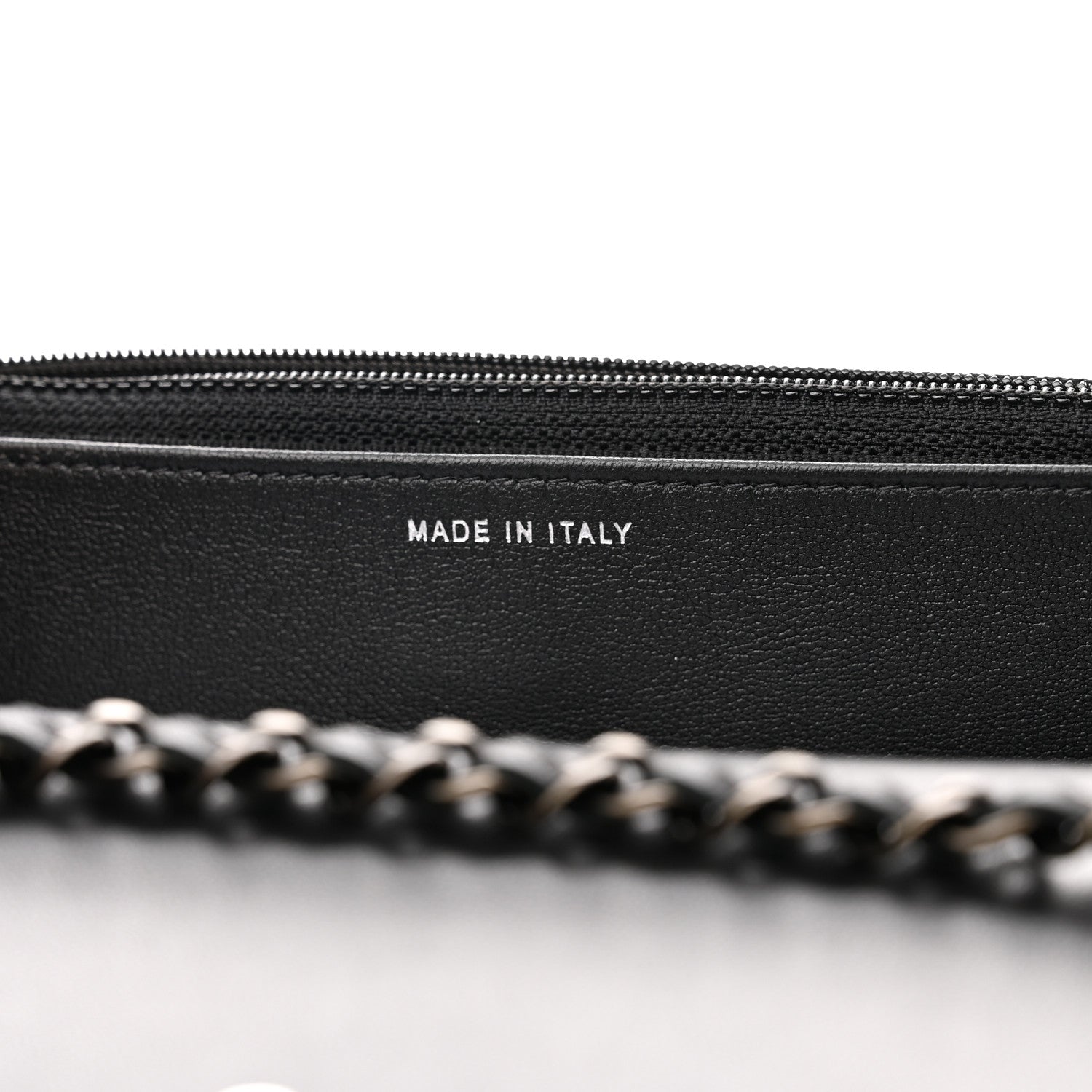 Chanel Lambskin Quilted Trendy CC Wallet On Chain WOC So Black 7 of 11