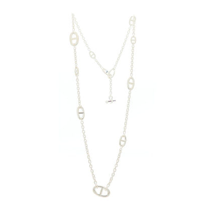 Hermes Sterling Silver Farandole Necklace 80 3 of 5