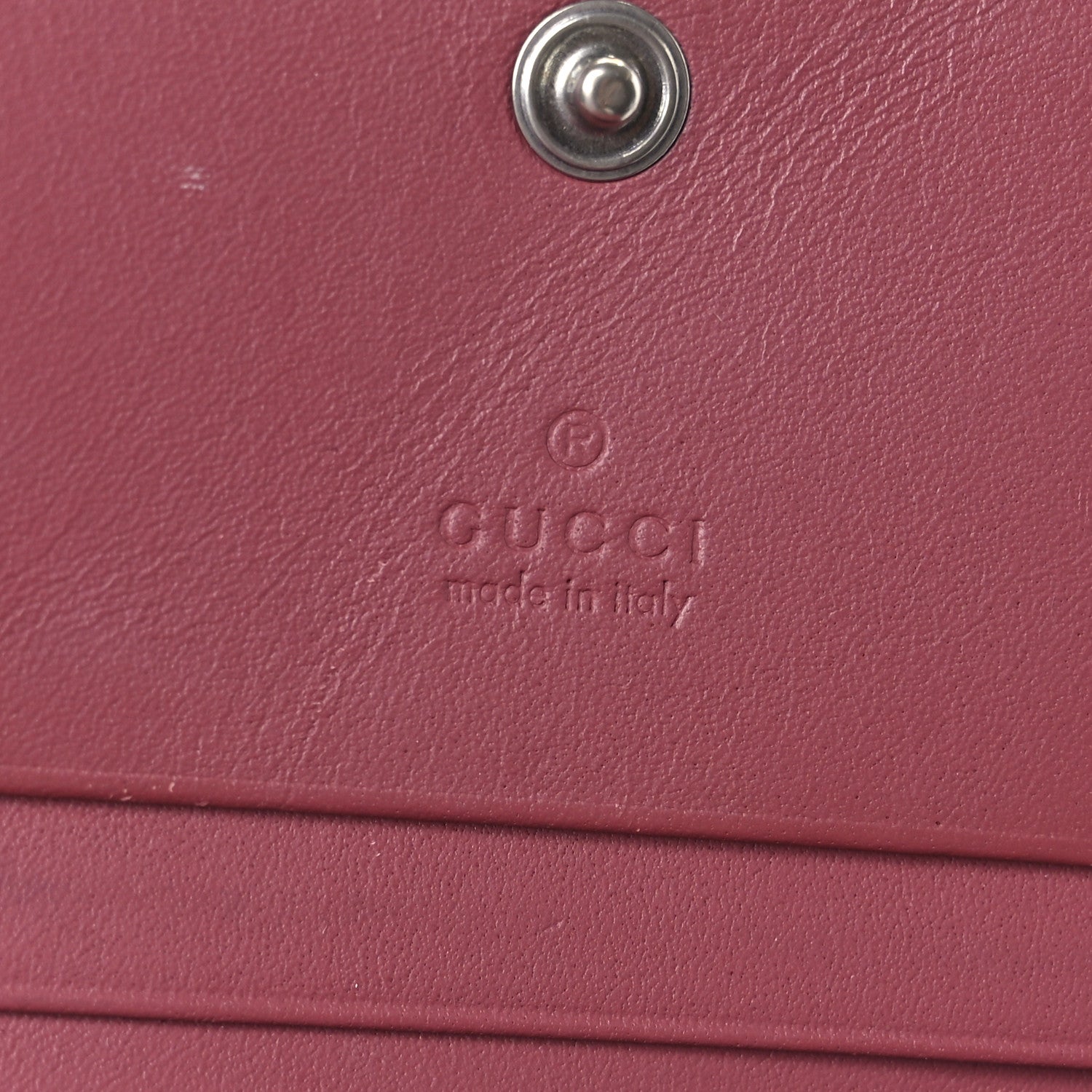 Gucci GG Supreme Monogram Blooms Card Case Beige Multicolor Dry Rose 6 of 8