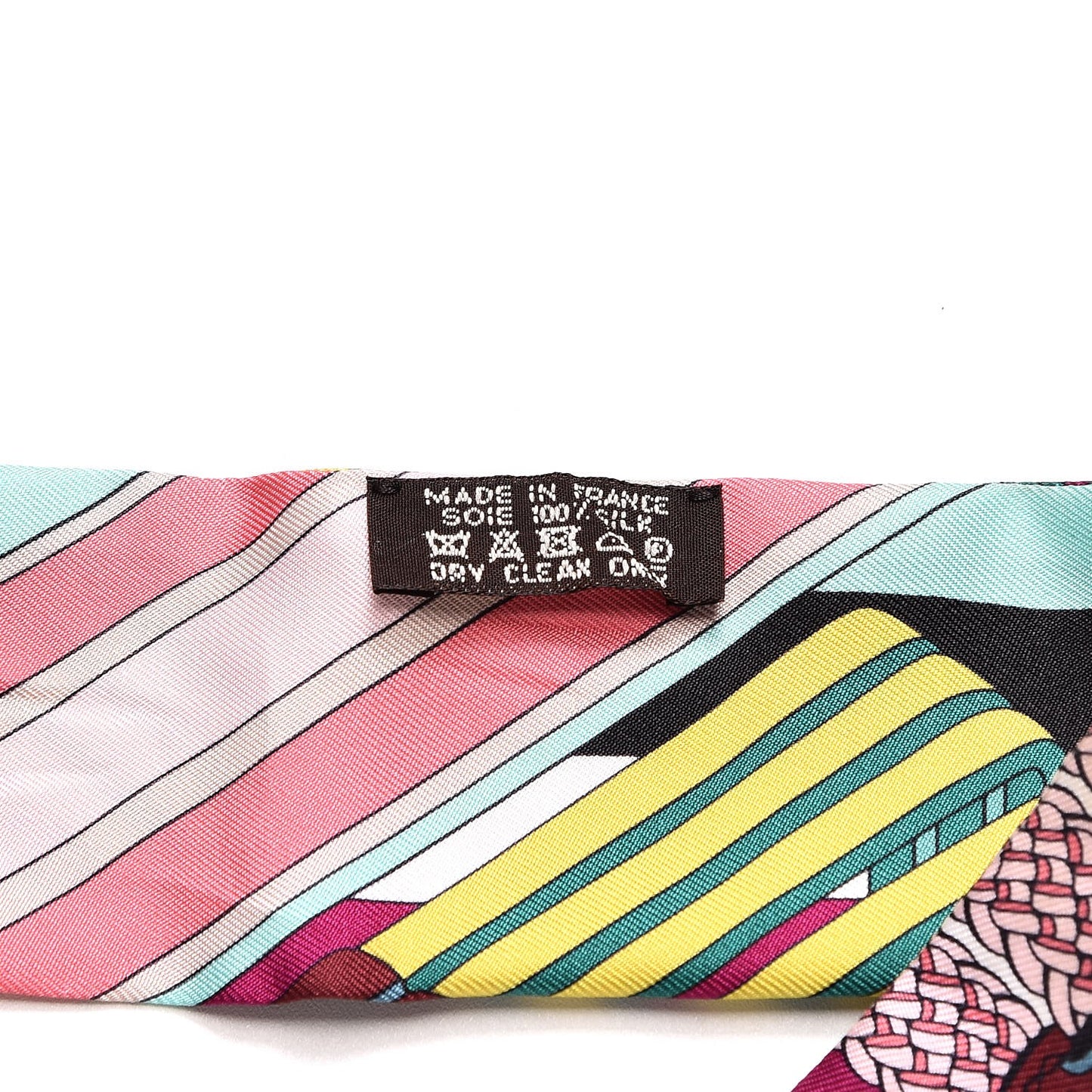 Silk Sangles En Zigzag Twilly