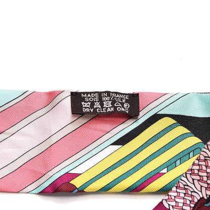 Hermes Silk Sangles En Zigzag Twilly 4 of 6