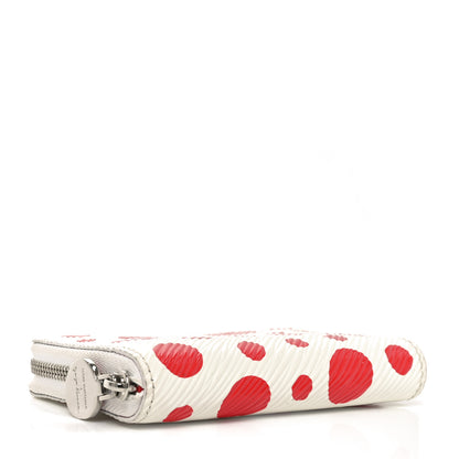 Louis Vuitton LV X YK Kusama Epi Zippy Coin Purse White 4 of 7
