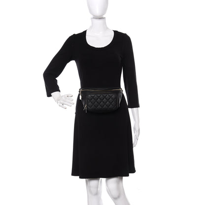 Chanel Caviar Quilted Business Affinity Waist Belt Bag Black 2 of 11
