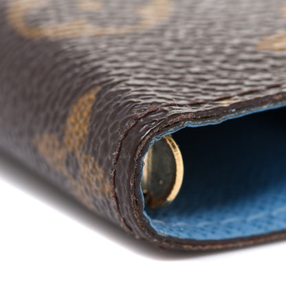 Louis Vuitton Monogram Koala Small Ring Agenda Cover Blue 9 of 13