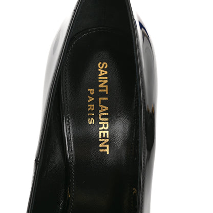 Saint Laurent Patent Silvana 110mm Pumps 37 Black 7 of 11
