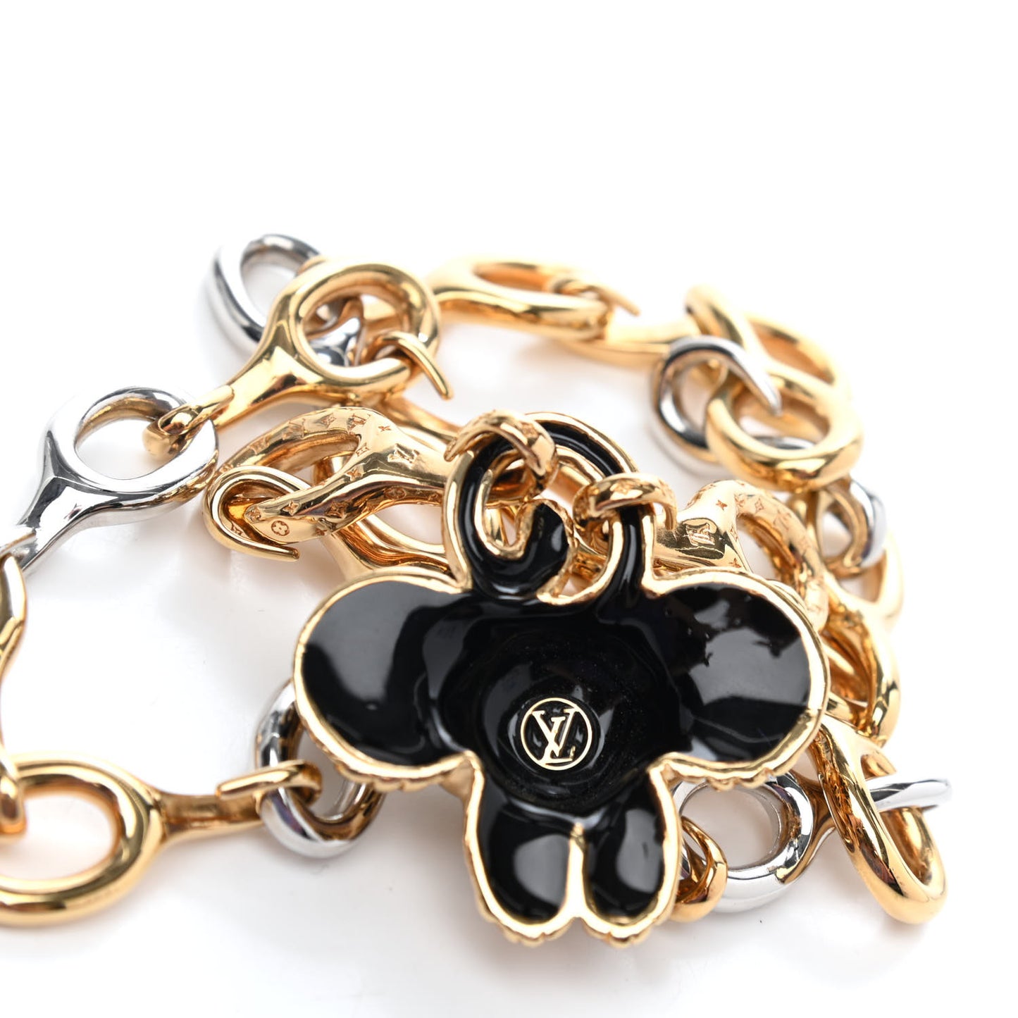 Leogram Pendant Necklace Gold