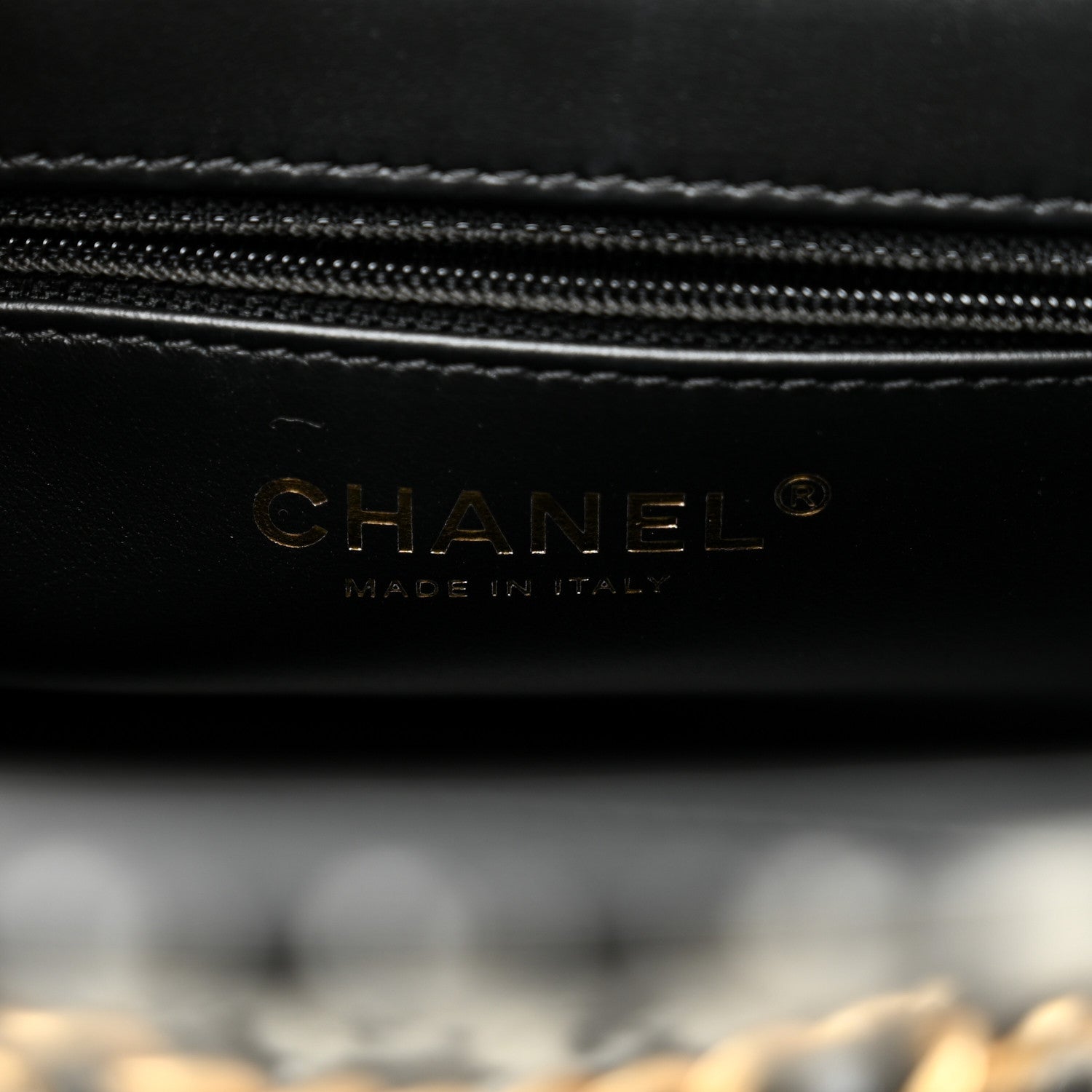 Chanel Tweed Houndstooth Quilted Nano Kelly Shopper Black White 6 of 10