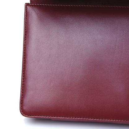Chanel Glazed Calfskin Boy Flap Clutch Red 14 of 17